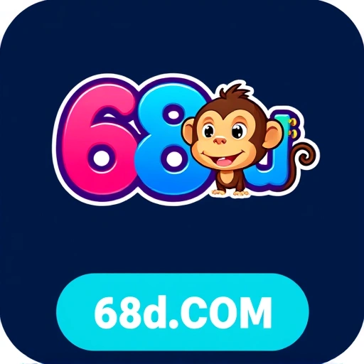 Imagem promocional da 68d mostrando a plataforma de cassino online, interface de jogos e vantagens exclusivas